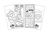 Barker Creek Bookmark Duets, Valentine's Day, Pack Of 60