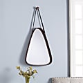 Southern Enterprises Jordan Tri-Oval Mirror, 37 3/4"H x 18 1/2"W x 2 3/4"D, Brown 1 thumbnail image