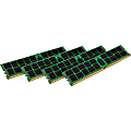 Kingston ValueRAM 16GB DDR3 SDRAM Memory Module - For Server - 16 GB (4 x 4 GB) - DDR3L-1600/PC3-12800 DDR3 SDRAM - CL11 - 1.35 V - ECC - Registered - 240-pin - DIMM