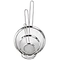 Oster Baldwyn 3-Piece Stainless Steel Mesh Strainer Set, Silver 1 thumbnail image