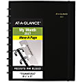 AT-A-GLANCE® Move-A-Page 2027 Monthly Planner, Black, Large, 8 3/4" x 11" 1 thumbnail image