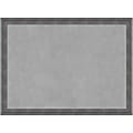 Amanti Art Magnetic Bulletin Board, Steel/Aluminum, 30" x 22", Dixie Blue Gray Rustic Wood Frame 1 thumbnail image