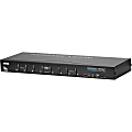 ATEN KVM Switch-TAA Compliant - 8 Computer(s) - QXGA - 2048 x 1536 - 9 x DVI1 x VGA