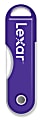 Lexar® JumpDrive® TwistTurn USB 2.0 Flash Drive, 32GB, Purple, LJDTT32GAMODV