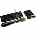 Kensington Duo Gel Mouse Pad Wrist Rest - 1.70" Height x 11.40" Width - Gray - Gel - 1 Each 1 thumbnail image