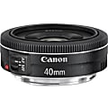 Canon - 40 mm - f/2.8 - Medium Telephoto Fixed Lens for Canon EF/EF-S - 52 mm Attachment - STM - 2.7"Diameter
