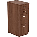 Lorell Relevance Series 4-Drawer File Cabinet, 40.4"H x 15.5"W x 23.6"D, 4 x File, Box Drawer(s), Walnut 1 thumbnail image