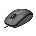 Logitech M100 Wired USB Mouse, Gray 1 thumbnail image
