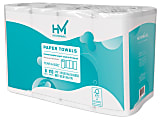 Highmark® Tear-A-Size® Kitchen 2-Ply Paper Towels, 5", 110 Sheets Per Roll, Pack Of 8 Rolls 1 thumbnail image