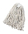 Unisan Cotton Cut-End Wet Mop Head, #20 Size, 97% Recycled, White