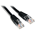 StarTech.com Cat5e Molded UTP Patch Cable, 1', Black