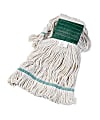 Unisan Super Loop Cotton/Synthetic Yarn Wet Mop Head, Medium, White 1 thumbnail image