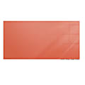 Ghent Aria Low Profile Glassboard, Magnetic, 48"H x 72"W, Peach 1 thumbnail image