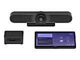 Logitech Tap for Microsoft Teams Small Rooms - Video conferencing kit - with Intel NUC (minimum specification - 8th Gen Core i5, 8GB RAM, 240GB SSD), Logitech JumpStart (90 days) 1 thumbnail image