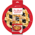gia'sKITCHEN Adjustable Silicone Pie Crust Shield, Red 1 thumbnail image