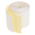 NCR 2-Ply Carbonless Add & Cash Register Rolls, 2 3/4" x 1020", Canary/White, Pack Of 10