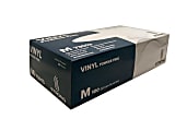 Strong Manufacturers Powder Free Vinyl Food Service Gloves, Medium, Clear, 100 Gloves Per Box, Case Of 10 Boxes 1 thumbnail image