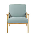 Ave Six Work Smart™ Weldon Chair, Klein Sea/Light Brown 1 thumbnail image