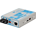 Omnitron FlexPoint T1/E1 Fiber Media Converter RJ48 SC Multimode 5km - 1 x T1/E1; 1 x SC Multimode; No Power Adapter; Lifetime Warranty 1 thumbnail image