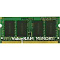 Kingston 4GB DDR3 SDRAM Memory Module - For Notebook - 4 GB (1 x 4 GB) - DDR3-1600/PC3-12800 DDR3 SDRAM - CL11 - 1.50 V - Non-ECC - Unbuffered - 204-pin - SoDIMM