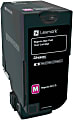 Lexmark Original High Yield Laser Toner Cartridge - Magenta Pack - Laser - High Yield 1 thumbnail image