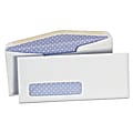 Universal® #10 Business Envelopes, Window And Security Tint, Gummed Seal, White, Box Of 500 1 thumbnail image