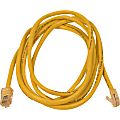 Belkin Cat5e Patch Cable - RJ-45 Male Network - RJ-45 Male Network - 14ft - Yellow 1 thumbnail image