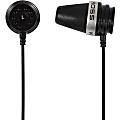 Koss Sparkplug Earset - Stereo - Wired - 16 Ohm - 10 Hz to 20 kHz - Earbud - Binaural - In-ear - 4 ft Cable - Black 1 thumbnail image