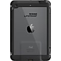 LifeProof Carrying Case iPad mini, iPad mini 2, iPad mini 3 - Black - Scratch Resistant Screen Protector, Drop Resistant, Water Proof, Snow Proof, Shock Proof, Dirt Proof, Vibration Resistant, Bump Resistant - Shoulder Strap