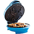 Brentwood Animal Shape Waffle Maker, Blue 1 thumbnail image