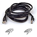 Belkin Cat5e Patch Cable - RJ-45 Male Network - RJ-45 Male Network - 25ft - Black 1 thumbnail image