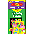 Trend Birthday Scratch 'n Sniff Stinky Stickers - Birthday Theme/Subject (Happy Birthday, Big Birthday, Sweet Treats, Excellence Expressions) Shape - Scented, Acid-free, Photo-safe, Non-toxic - 252 / Set