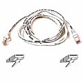 Belkin Cat5e Patch Cable - RJ-45 Male Network - RJ-45 Male Network - 10ft - White, A3L79110WHTS 1 thumbnail image