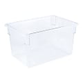 Cambro Camwear Food Box, 15"H x 26"W x 18"D, Clear