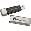 SKILCRAFT 10-key PIN-pad USB Flash Drive - 8 GB - USB 2.0 - Silver - 5 Year Warranty 1 thumbnail image