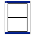 Avery® Printable Invitation Cards With Sure Feed®, S00-DMA-PRMWC10, 5" x 7", Matte White, Preprinted Double Black Border Design, Pack Of 20 1 thumbnail image