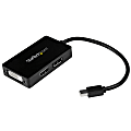 StarTech.com Travel A/V 3-in-1 Mini DisplayPort To DisplayPort DVI or HDMI Converter