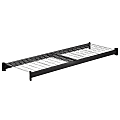 Edsal Welded Storage Rack Additional Shelf, 2 1/2"H x 72"W x 24"D, Black