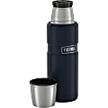 Thermos Stainless King Beverage Bottle 16oz - Vacuum - Midnight Blue, Blue 1 thumbnail image