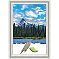 Amanti Art Picture Frame, 30" x 42", Matted For 24" x 36", Parlor White