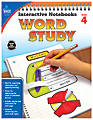 Carson-Dellosa Interactive Notebooks Word Study Books, Grade 4