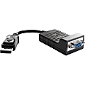 HP DisplayPort To VGA Adapter - 8" DisplayPort/VGA Video Cable  - AS615AT 1 thumbnail image
