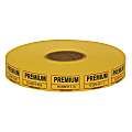 Office Depot® Brand 80% Recycled Ticket Roll, Single Coupon, Premium, Yellow, Roll Of 2,000 1 thumbnail image