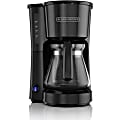 Black+Decker 5-Cup Coffeemaker, Black - 5 Cup(s) - Multi-serve - Black - Glass Body 1 thumbnail image