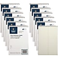 Business Source Steno Notebooks - 60 Sheets - Coilock - Gregg Ruled - 6" x 9" - Green Tint Paper - Stiff-back, Sturdy - 12 / Pack