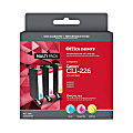 Office Depot® Brand Remanufactured Cyan, Magenta, Yellow Ink Cartridge Replacement For Canon® CLI-226, Pack Of 3