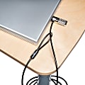 Kensington Serialized Combination Laptop Lock with Preset Code - Notebook locking cable - silver - 6 ft 1 thumbnail image