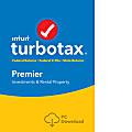 Intuit® TurboTax® Premier Fed + Efile + State 2017, For Windows®, Download
