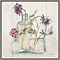 Amanti Art Blossoms on Birch II by Cheri Blum Framed Canvas Wall Art Print, 22”H x 22”W, Graywash
