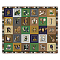 Flagship Carpets Printed Rug, 10'9"H x 13'2"W, ABC Blocks OMG, Multi 1 thumbnail image